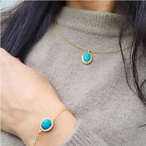 Collier Turquoise